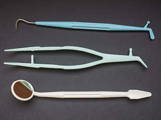 Image showing Dentist tools