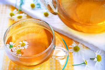 Image showing Camomile tea