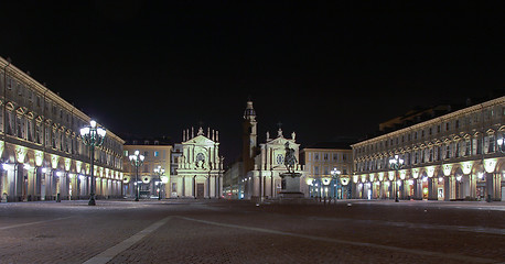 Image showing Piazza San Carlo, Turin