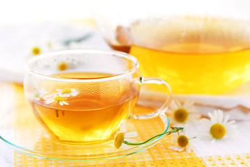 Image showing Camomile tea