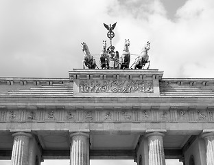 Image showing  Brandenburger Tor Berlin 