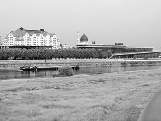 Image showing  Elbe river in Dresden 