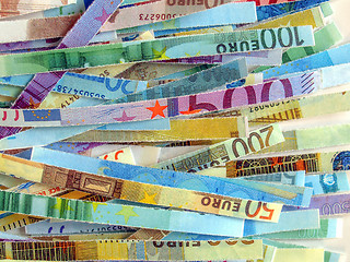 Image showing Euro note