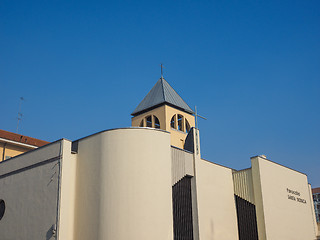 Image showing Santa Monica Church Turin