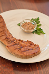 Image showing Boiled beef tongue