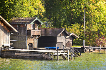 Image showing Lakeside lake Starnberg