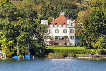 Image showing Sisi castle Possenhofen