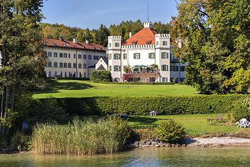 Image showing Sisi castle Possenhofen