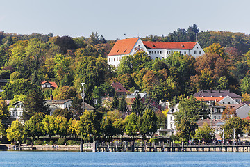 Image showing View to Starnberg