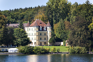 Image showing Castle on lake Starnberg