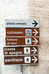 Image showing Rome landmarks