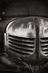 Image showing Old Chevrolet BW