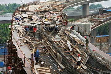 Image showing Highway under construction