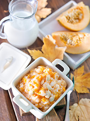 Image showing pumpkin porridge