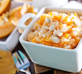 Image showing pumpkin porridge