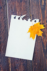 Image showing autumn background