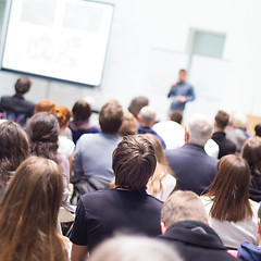 Image showing Audience in the lecture hall.