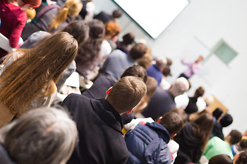 Image showing Audience in the lecture hall.