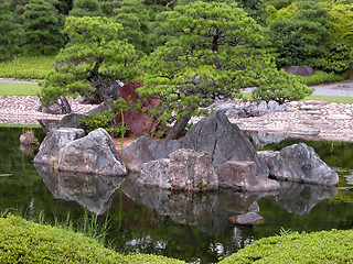 Image showing Japanese garden