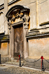 Image showing  italy  lombardy     in  the santo antonino    church  closed br