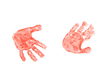 Image showing kinder hands