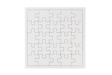 Image showing Blank Puzzle