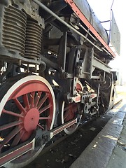 Image showing Historic steam engine