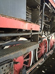 Image showing Historic steam engine