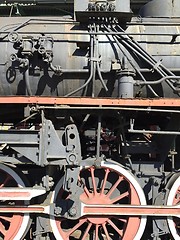 Image showing Historic steam engine