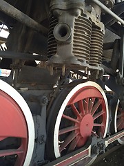 Image showing Historic steam engine