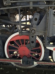 Image showing Historic steam engine