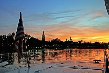 Image showing American Sunset