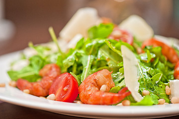 Image showing shrimp vegetable salad