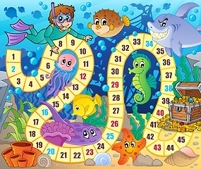 Image showing Board game image with underwater theme 2