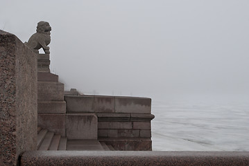 Image showing Granite embankment.