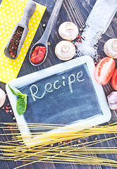 Image showing board for recipe