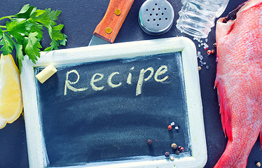 Image showing board for recipe