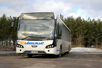 Image showing VDL Low Entry City Bus at Bus Depot