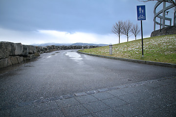 Image showing Pedestrian Path