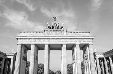 Image showing  Brandenburger Tor Berlin 