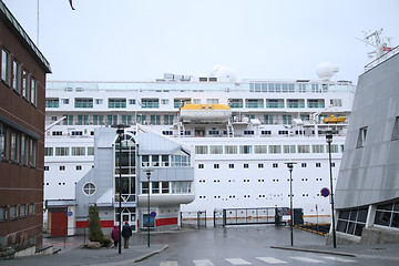 Image showing Cruise Ship at Dock