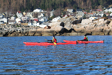 Image showing Kaiaking