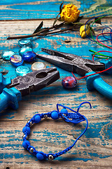 Image showing crafts with beads
