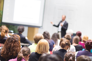 Image showing Audience in the lecture hall.