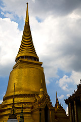 Image showing  thailand  in  bangkok  rain       asia sky    and  colors relig