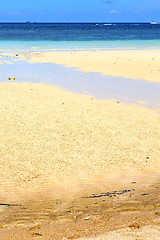 Image showing sand in the beach abstract thailand water 