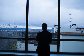 Image showing Businessman in office