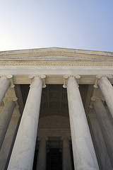 Image showing Jefferson Memorial Entrance