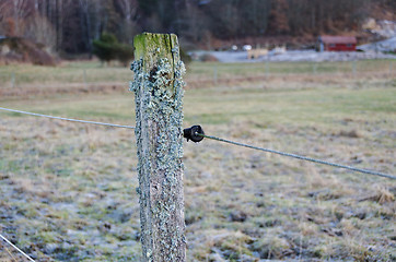 Image showing electric fence