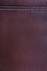 Image showing brown leather texture